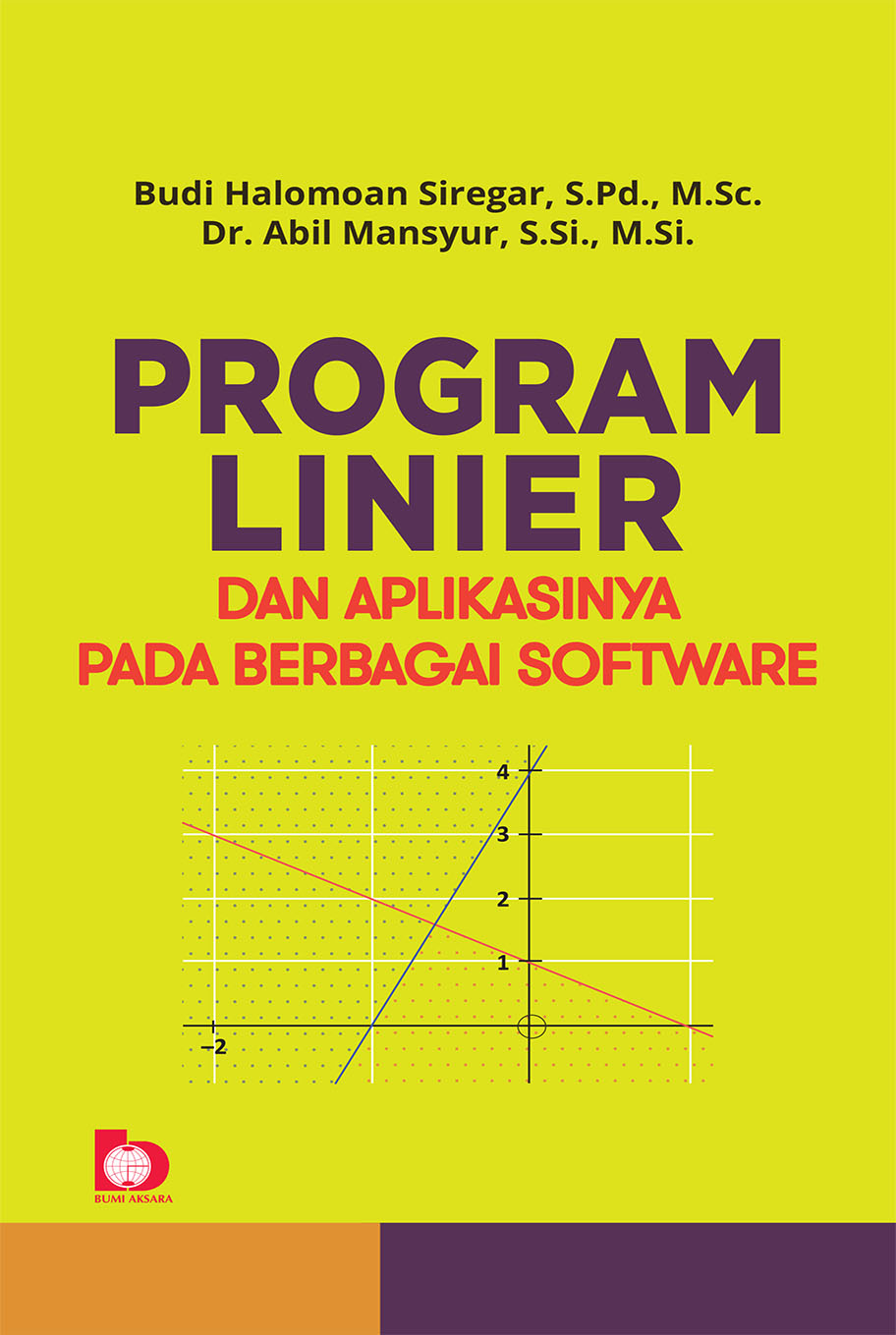 Program Linear dan Aplikasinya pada berbagai Software
